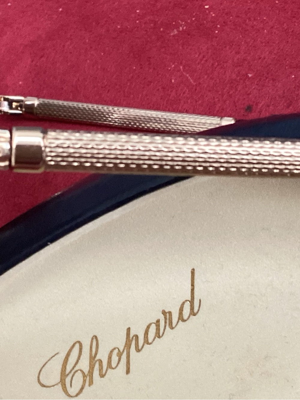 Chopard high end 24 K gold plated Sunglasses with case - Picture 4 of 12